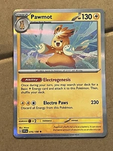 2023 POKEMON - SCARLET & VIOLET - PAWMOT - HOLO 076/198 - Picture 1 of 2