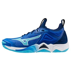Mizuno Volleyball Shoes WAVE MOMENTUM 3 Blue White V1GA2312 01 US7H-11 w/Box New - Picture 1 of 7