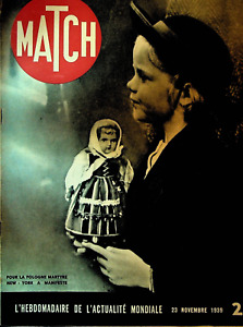 Paris Match Magazine November 23 1939 WWII New York City Parade