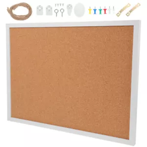 1 Set Cork Board Message Board Framed Cork Board Display Bulletin Board - Picture 1 of 12
