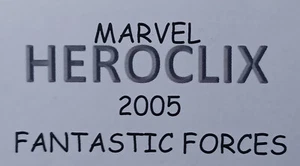 HEROCLIX FANTASTIC FORCES Invisible Woman 073 074 075 REV SET (OLD 2005) - Picture 1 of 4