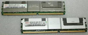 Hynix 8GB (2X4GB) 2Rx4 PC2-5300F DDR2 ECC Server Memory Ram HYMP151F72CP4N3-Y5 - Picture 1 of 1