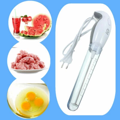 EU 220V-240V Electric Handheld Mixer Maker Frappe Milk Coffee Egg Food Frother - Image 1 of 4