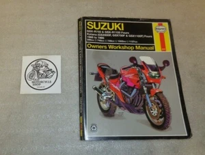 1985 - 1995 SUZUKI GSX-R750 / GSX-R1100 FOURS HAYNES OWNERS WORKSHOP MANUAL - Picture 1 of 12