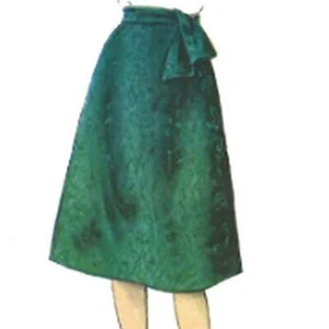 Vintage 1960s Pattern, Vogue Flared Skirt, Easy to Make - Waist=26"(66cm) - Picture 1 of 1