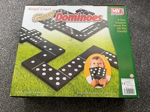 Giant Dominoes Outdoor Game - Garden Patio Fun for Kids & Family - Picture 1 of 4