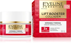Eveline Cosmetics Lift Booster Collagen Firming Wrinkle Filler Cream 50+ 50ml - Picture 1 of 5