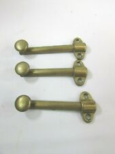 Master Lock bright brass 3/" surface mount sliding door bolt 5123D