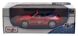 Maisto Special Edition 1:18 Scale Porsche 911 Carrera Convertible Diecast - Red - Picture 1 of 5