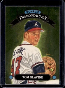 1993 Donruss Tom Glavine Diamond Kings #DK-19 Braves - Picture 1 of 2