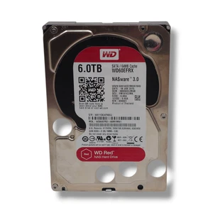 Western Digital 6TB SATA HDD 5400RPM - WDC WD60EFRX-68MYMN1 6000.1 GB - Picture 1 of 3