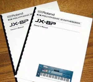 ROLAND JX-8P POLIFÓNICO MIDI SINTETIZADOR MANUAL DEL PROPIETARIO - Imagen 1 de 2