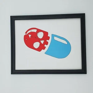 Pillola Medication Pop Art STAMPA arte originale di New York artista di graffiti PUKE - Foto 1 di 3