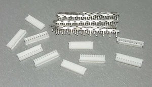 10PCS XH2.54-11P JST 2.54mm 11 Way Header Plugs Crimp housing and Crimp Pins - Picture 1 of 1