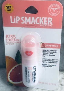 Lip Smacker kiss Therapy Sunscreen SPF 30 Lip Balm-Grapefruit: 0.12oz/3.5gm - Picture 1 of 6