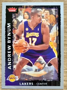 2008-09 NBA Fleer #102 Andrew Bynum - Lakers - Picture 1 of 2
