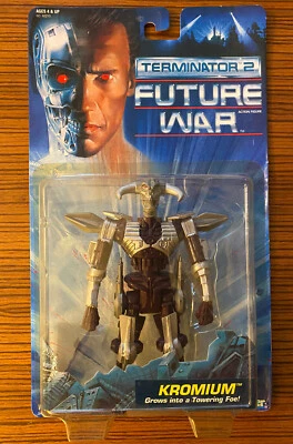 Figura de acción Kenner Terminator 2 Future War 1992 cromo 5,5 pulgadas Foto 1 de 2