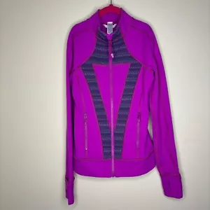Ivivva girls hot pink define jacket size 10 - Picture 1 of 5
