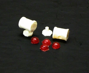 1:25 scale model resin Adam 12 Trio T2 can red can light fire police ambulance - Picture 1 of 1