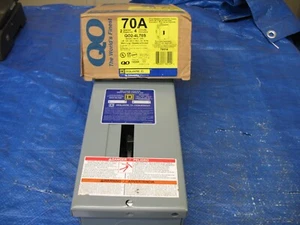 QO2-4L70S-SQUARE D-MAIN LUG LOADCENTER 70A,120/240V,SERIES G02,NEMA 1 INDOOR - Picture 1 of 11