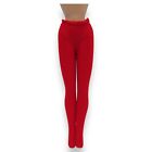 Vintage Barbie Red Tights Cotton Leggings Pants Fashion Doll Clothing Mattel