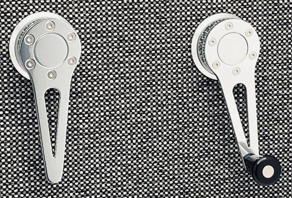 Billet Window Cranks and Door Pulls for VW Beetle 49-66 Karmann Ghia 55-66 Type3 - Image 1 of 1