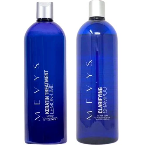 NEW MEVYS KERATIN TREATMENT LEMON with Clarifying shampoo 33.8 oz / 1000 ml - Image 1 of 1