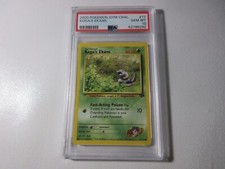 PSA 10 Koga's Ekans Gym Challenge Pokemon Card