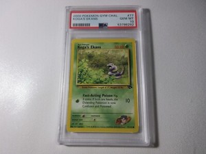 PSA 10 Koga's Ekans Gym Challenge Pokemon Card