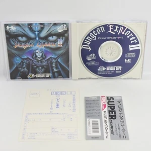 PC Engine SCD DUNGEON EXPLORER II 2 Spine * 3271 pe - Picture 1 of 7