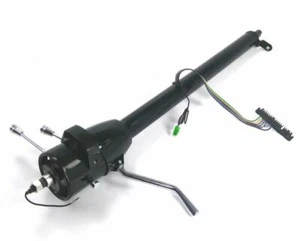 Universal 33'' Tilt Automatic Steering Column W/ Wheel Adapter Black S81004BK - Picture 1 of 2