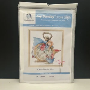 Kit de punto de cruz Joy Sunday #KB083 ¡Diseño Sleeping Alice embalaje sellado! - Imagen 1 de 7