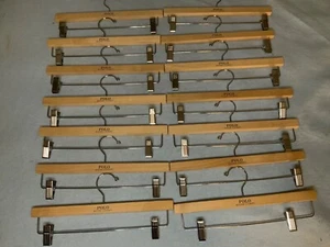 POLO RALPH LAUREN PANTS - SKIRT WOOD HANGER VERY NEW CONDTION PERFECT SPACE SAVE - Picture 1 of 5