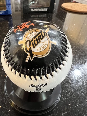 San Francisco Giants MLB Baseball Clock In Case Made By Rawlings Cover