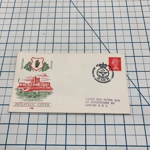 Vintage FDC Cover Cachet Postage Stamp Envelope ENGLAND HMS Sea Eagle 1970 - Bild 1 von 2