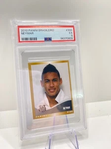Rookie Neymar 2010 Panini Brasileiro 300 EX Psa 5 Panini - Imagen 1 de 2
