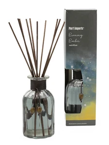 Pier 1 Reed Diffuser Oil Set Evening Embers 10 oz Fragrance Oil Air Freshener` - Picture 1 of 8