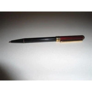 PORTAMINE IN METALLO NERO E ROSSO - CHISURA A SCATTO - Imagen 1 de 1