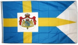 Fahne Schweden Royal Flagge schwedisch königliche Hissflagge 90x150cm - Bild 1 von 1
