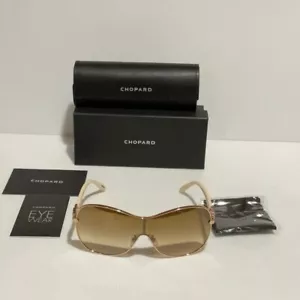 Occhiali da sole donna Chopard SCHC25S 8FC farfalla made in Italy - Foto 1 di 8