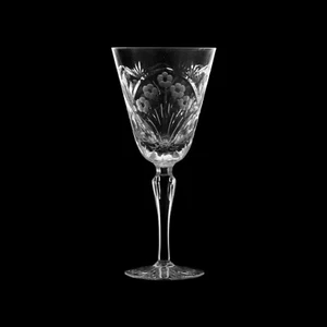 Royal BRIERLEY Kristall - SPRINGTIME Schliff - Wasserglas / Gläser - 8" - Bild 1 von 4