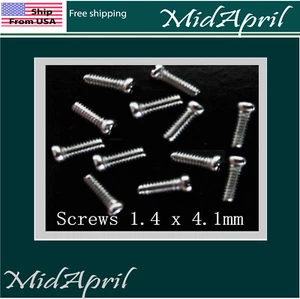 Brillen Nasenpad Schrauben Maschine Micro Standard Größe 1,4 x 4,1 mm - Bild 1 von 1