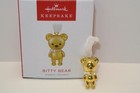 2022 Hallmark Keepsake BITTY BEAR Miniature Ornament Metal BRAND NEW MINT