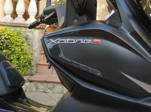 2 ADESIVI in resina 3D PARASPIGOLI compatibili per kymco XCITING S 400 2018-2023 - Foto 1 di 2