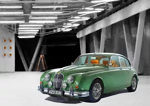 AUTOMOTIVE ART - JAGUAR MK2 - HAND FINISHED, LIMITED EDITION (25) - Picture 1 of 1