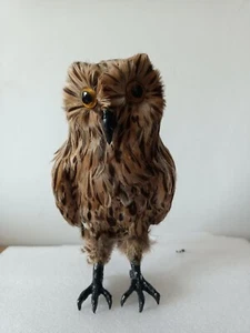 big brown simulation foam&feathers owl bird model gift about 30cm - Picture 1 of 2