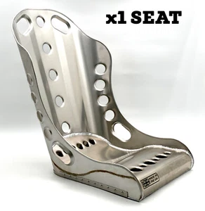 Aluminium Bucket Seat, High Top Bomber 5 Point - x1 - Hot Rod, Classic, Retro - Picture 1 of 11