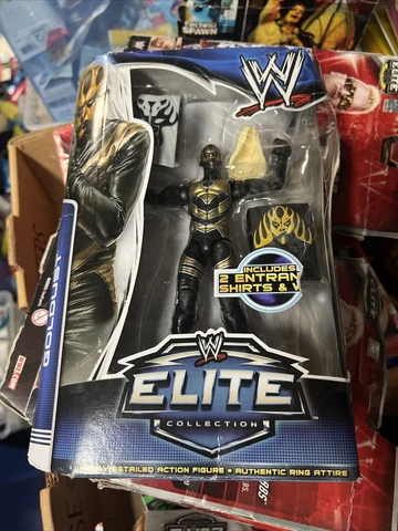 WWE Elite Collection GOLDUST action Figure Series 29 Mattel damage card Cover