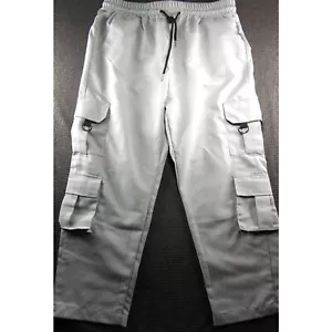 Cargo Pants Men's Combat Hiking Casual Joggers Trousers NWT Size L Gray - Picture 1 of 3
