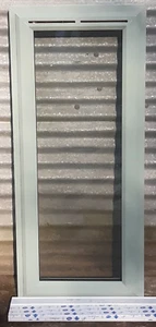 New Upvc Window Pistachio On White 590 mm x 1360 mm - Picture 1 of 18